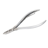 HNRD-A011, HAAN Round Jaw Cuticle Nipper, (Matt Grey) – 16, Single Spring (Matt Grey) Stainless Steel 420