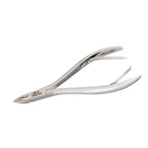 HNSQ-A017, HAAN Square Jaw Cuticle Nipper – 16, Double Spring (Polish Grey), Stainless Steel 420