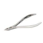 HNSQ-A004 Square Head Cuticle Nipper,(Polish Grey), Jaw 16, Single Spring, Stainless Steel 420