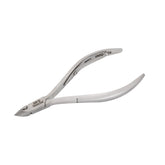 HNSQ-B034 Square Head Cuticle Nipper, Jaw 16, Single Spring, Polish Grey, Stainless Steel 420