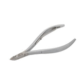 HNRD-B041 Round Head Cuticle Nipper, Jaw 16, Single Spring, (Matt Grey) Stainless Steel 420