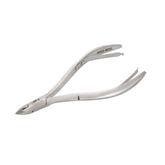 HNSS-B050 Semi-Square Head , (Polish Grey), Jaw 14 , Double Spring Cuticle Nipper Stainless Steel 420