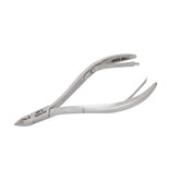 HNSS-B053 Semi-Square Head , (Polish Grey), Jaw 16 , Double Spring Cuticle Nipper Stainless Steel 420