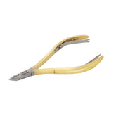 HNRD-B057 Round Head , (Half Gold), Jaw 14 , Double Spring Cuticle Nipper Stainless Steel 420