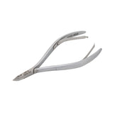 HNRD-B058 Round Head , (Matt Grey), Jaw 16 , Double Spring Cuticle Nipper Stainless Steel 420