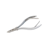 HNRD-C085 Round Head , (Matt Grey), Jaw 14, Double Spring Cuticle Nipper Stainless Steel 420