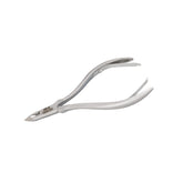 HNRD-C086 Round Head , (Polish Grey), Jaw 14, Double Spring Cuticle Nipper Stainless Steel 420
