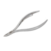 HNRD-E131 Round Head Cuticle Nipper, Jaw 16, Single Spring, (Matt Grey) Stainless Steel 420