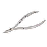 HNRD-E132 Round Head Cuticle Nipper, Jaw 16, Single Spring, (Polish Grey) Stainless Steel 420