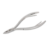 HNSQ-E134 Square Head , (Polish Grey), Jaw 14 , Double Spring Cuticle Nipper Stainless Steel 420
