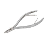 HNRD-E145 Round Head , (Matt Grey), Jaw 14 , Double Spring Cuticle Nipper Stainless Steel 420