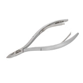 HNRD-E148 Round Head , (Matt Grey), Jaw 16 , Double Spring Cuticle Nipper Stainless Steel 420