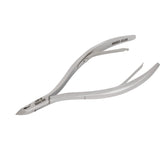 HNRD-E149 Round Head , (Polish Grey), Jaw 16 , Double Spring Cuticle Nipper Stainless Steel 420