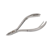 HNSS-D110 Semi-Square Head , (Polish Grey), Jaw 14 , Double Spring Cuticle Nipper Stainless Steel 420