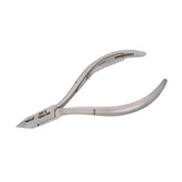 HNSQ-D092 Square Head Cuticle Nipper, Jaw 14, Single Spring, Polish Grey, Stainless Steel 420
