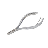 HNRD-D115 Round Head , (Matt Grey), Jaw 14 , Double Spring Cuticle Nipper Stainless Steel 420