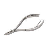 HNRD-D116 Round Head , (Polish Grey), Jaw 14 , Double Spring Cuticle Nipper Stainless Steel 420