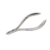 HNRD-D119 Round Head , (Polish Grey), Jaw 16 , Double Spring Cuticle Nipper Stainless Steel 420