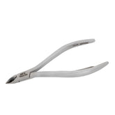 HNSQ-F153 Square Head Cuticle Nipper, Jaw 16, Single Spring, Matt Grey, Stainless Steel 420