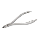 HNSQ-F154 Square Head Cuticle Nipper, Jaw 16, Single Spring, Polish Grey, Stainless Steel 420