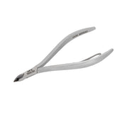 HNRD-F161 Round Head Cuticle Nipper, Jaw 16, Single Spring, (Matt Grey) Stainless Steel 420