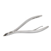 HNRD-F162 Round Head Cuticle Nipper, Jaw 16, Single Spring, (Polish Grey) Stainless Steel 420