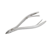 HNSQ-F164 Square Head , (Polish Grey), Jaw 14 , Double Spring Cuticle Nipper Stainless Steel 420