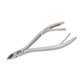 HNSQ-F167 Square Head , (Polish Grey), Jaw 16 , Double Spring Cuticle Nipper Stainless Steel 420