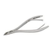 HNSS-F170 Semi-Square Head , (Polish Grey), Jaw 14 , Double Spring Cuticle Nipper Stainless Steel 420