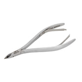 HNSS-F172 Semi-Square Head , (Matt Grey), Jaw 16 , Double Spring Cuticle Nipper Stainless Steel 420