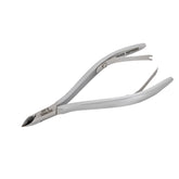 HNRD-F178 Round Head , (Matt Grey), Jaw 16 , Double Spring Cuticle Nipper Stainless Steel 420