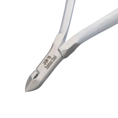 HNRD-A028, HAAN Round Jaw Cuticle Nipper – 16, Double Spring (Polish Grey)Stainless Steel 420