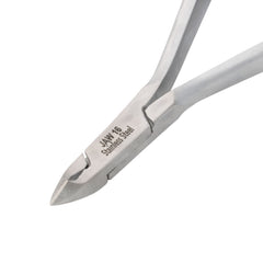 HNSQ-A016, HAAN Square Jaw Cuticle Nipper – 16, Double Spring (Matt Grey), Stainless Steel 420