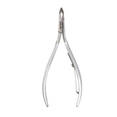 HNSS-A005 Semi-Square Head Cuticle Nipper,Matt Grey, Jaw 14, Single Spring, Stainless Steel 420