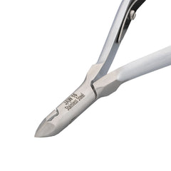 HNRD-A011, HAAN Round Jaw Cuticle Nipper, (Matt Grey) – 16, Single Spring (Matt Grey) Stainless Steel 420