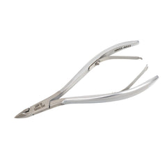 HNSS-A022, HAAN Semi-Square Jaw Cuticle Nipper – 16, Double Spring (Matt Grey), Stainless Steel 420