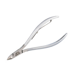 HNSQ-A003 Square Head Cuticle Nipper, (Matt Grey), Jaw 16, Single Spring, Stainless Steel 420