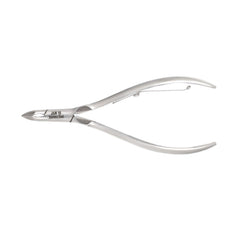 HNRD-A012, HAAN Round Jaw Cuticle Nipper – 16, Single Spring (Polish Grey), Stainless Steel 420