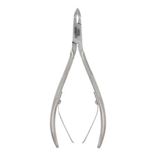 HNSQ-A014, HAAN Square Jaw Cuticle Nipper – 14, Double Spring (Polish Grey), Stainless Steel 420
