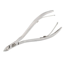 HNRD-A029, Polish Grey , Round Jaw 16, Double Spring Cutcle Nipper | Stainless Steel 420
