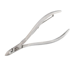 HNRD-A012, HAAN Round Jaw Cuticle Nipper – 16, Single Spring (Polish Grey), Stainless Steel 420