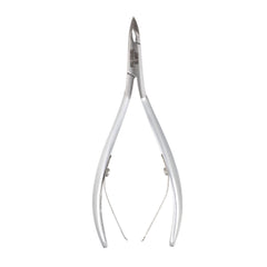 HNSS-A022, HAAN Semi-Square Jaw Cuticle Nipper – 16, Double Spring (Matt Grey), Stainless Steel 420