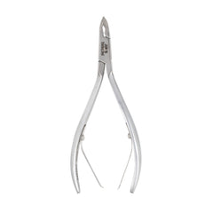 HNSQ-A016, HAAN Square Jaw Cuticle Nipper – 16, Double Spring (Matt Grey), Stainless Steel 420