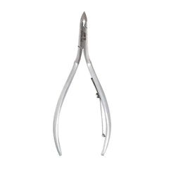 HNSS-A007 Semi-Square Head Cuticle Nipper, Matt Grey, Jaw 16, Single Spring, Stainless Steel 420