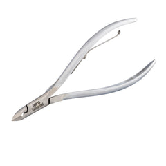 HNRD-A011, HAAN Round Jaw Cuticle Nipper, (Matt Grey) – 16, Single Spring (Matt Grey) Stainless Steel 420