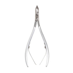 HNRD-A025, HAAN Round Jaw Cuticle Nipper – 14, Double Spring (Matt Grey), Stainless Steel 420
