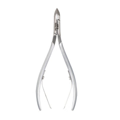 HNRD-A028, HAAN Round Jaw Cuticle Nipper – 16, Double Spring (Polish Grey)Stainless Steel 420