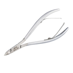 HNSS-A022, HAAN Semi-Square Jaw Cuticle Nipper – 16, Double Spring (Matt Grey), Stainless Steel 420