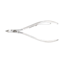 HNSQ-A004 Square Head Cuticle Nipper,(Polish Grey), Jaw 16, Single Spring, Stainless Steel 420
