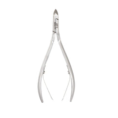 HNRD-A026,  HAAN Round Jaw Cuticle Nipper – 14, Double Spring (Polish Grey), Stainless Steel
